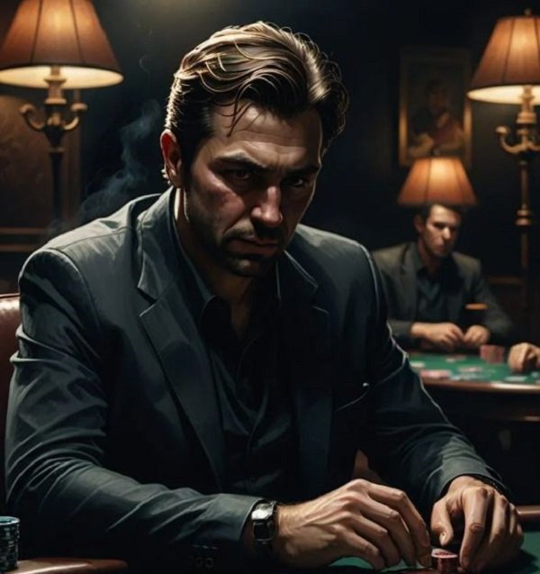 jouer sans regarder ses cartes au poker